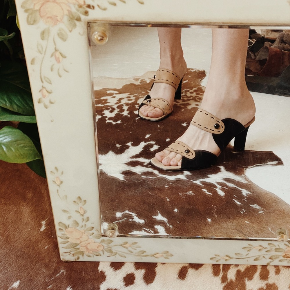 Cute Dezario Heels- 7.5. Made in USA